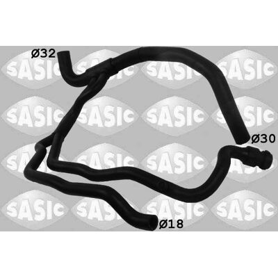 SASIC Radiator Hose - Lower Left Fitting - Renault OE 8200026111 SASIC Radiator Hose - Lower Left Fitting - Renault OE 8200026111