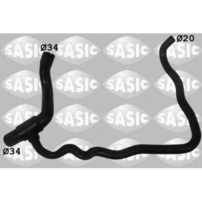 Sasic Opel Astra H Cooling Hose - Left Lower Side - Radiator Sasic Opel Astra H Cooling Hose - Left Lower Side - Radiator