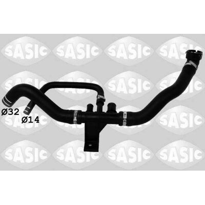 SASIC 3400206 Kühlschlauch - Passend für Citroën Jumper und Fiat Ducato SASIC 3400206 Kühlschlauch - Passend für Citroën Jumper und Fiat Ducato