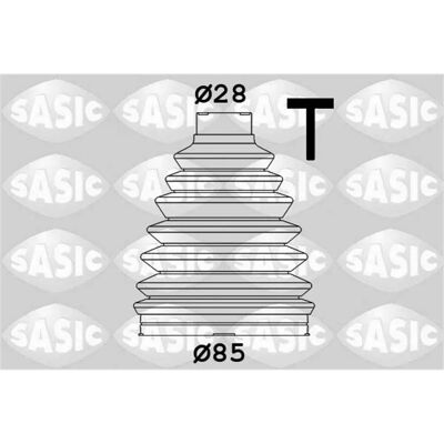 SASIC 1904040 - Achsmanschette CV-Gelenk SASIC 1904040 - Achsmanschette CV-Gelenk