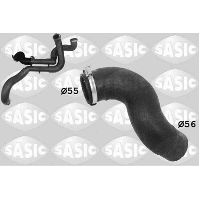 SASIC 3330033 - Intercooler til Peugeot 407, Citroën C5 SASIC 3330033 - Intercooler til Peugeot 407, Citroën C5
