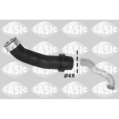 SASIC 3336020 Tub de Intercooler - Pentru BMW Seria 3 Turbo SASIC 3336020 Tub de Intercooler - Pentru BMW Seria 3 Turbo