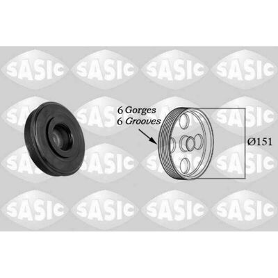 Sasic Renault Timing Belt Pulley - Timing Belt Pulley Sasic Renault Timing Belt Pulley - Timing Belt Pulley