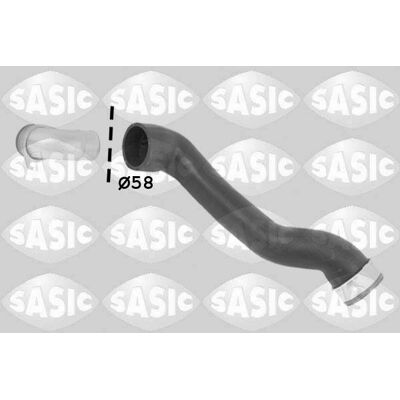 Przewód intercoolera BMW Seria 3 - Sasic Część OE 11617790143 Przewód intercoolera BMW Seria 3 - Sasic Część OE 11617790143