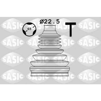 Sasic Dacia Renault Kit Giunto Asse Motore - Lato Cambio Sasic Dacia Renault Kit Giunto Asse Motore - Lato Cambio