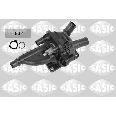 SASIC 3300016 - Termostato acqua per Peugeot, Citroën, DS, Fiat SASIC 3300016 - Termostato acqua per Peugeot, Citroën, DS, Fiat