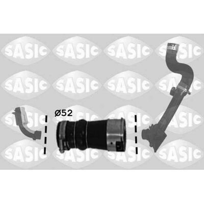 Sasic Turbo Intercooler Slange - Renault Megane & Fluence Sasic Turbo Intercooler Slange - Renault Megane & Fluence