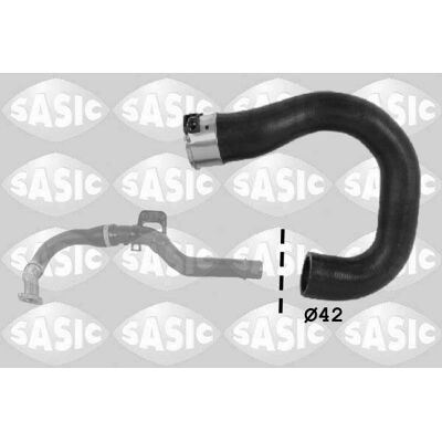 Sasic Opel Corsa D Turbo Intercooler Slange - Turbo Ladeluft Slange Sasic Opel Corsa D Turbo Intercooler Slange - Turbo Ladeluft Slange