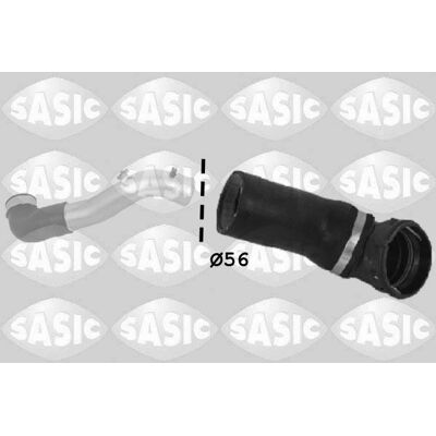 Sasic BMW 3 Turbo Ladeluftschlauch - Passend für OE 11618506078 Sasic BMW 3 Turbo Ladeluftschlauch - Passend für OE 11618506078