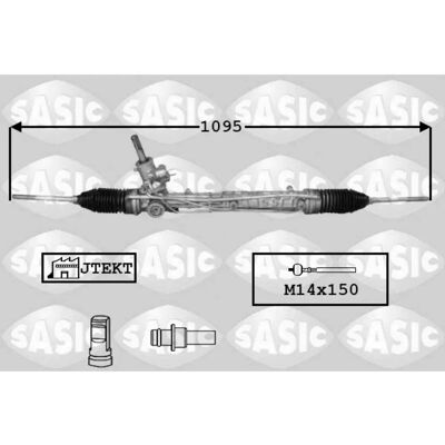 SASIC 7170053 Hydraulisk styrning - Styrning SASIC 7170053 Hydraulisk styrning - Styrning