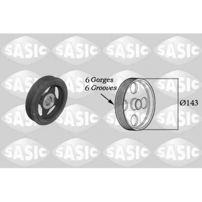SASIC Steuerungspule für Nissan Qashqai - 143mm Durchmesser SASIC Steuerungspule für Nissan Qashqai - 143mm Durchmesser