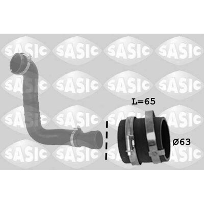 Sasic Rura Intercooler Turbo do Ford Focus - OE 2019453 Sasic Rura Intercooler Turbo do Ford Focus - OE 2019453
