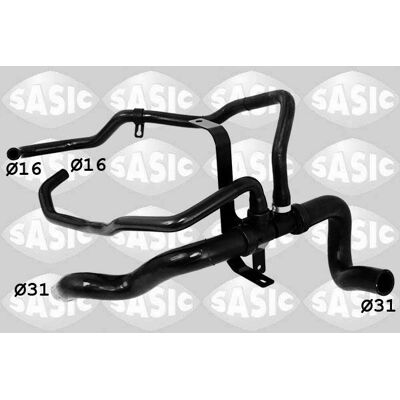 SASIC 3400229 Rura chłodnicy Citroën C4 Peugeot 308 - Rura Chłodnicy SASIC 3400229 Rura chłodnicy Citroën C4 Peugeot 308 - Rura Chłodnicy