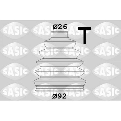 Sasic CV-Boot Kit - Passer til Fiat 500x, Jeep Renegade, Volvo V70 III Sasic CV-Boot Kit - Passer til Fiat 500x, Jeep Renegade, Volvo V70 III