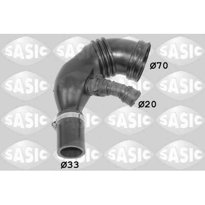 Tubo Intercooler Turbo Sasic - Compatibile con Alfa Romeo Mito e Citroën Nemo Tubo Intercooler Turbo Sasic - Compatibile con Alfa Romeo Mito e Citroën Nemo