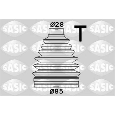 Sasic 1906130 Achsmanschette Satz - Nissan Qashqai/X-trail Sasic 1906130 Achsmanschette Satz - Nissan Qashqai/X-trail