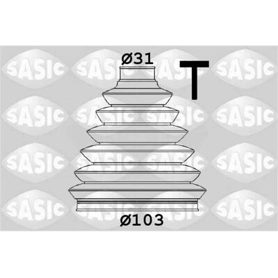 SASIC 1906153 Zestaw osłon przegubu - Pasuje do Audi A4, A5, A6, A7, A8, Q5 SASIC 1906153 Zestaw osłon przegubu - Pasuje do Audi A4, A5, A6, A7, A8, Q5
