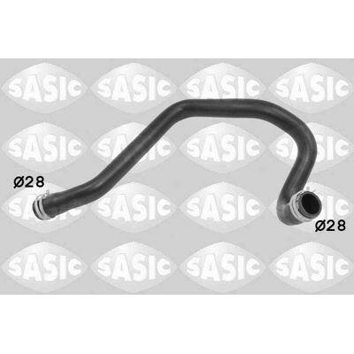 SASIC 3400245 Cooling Hose for Citroën & Peugeot - Lower Left Connection SASIC 3400245 Cooling Hose for Citroën & Peugeot - Lower Left Connection