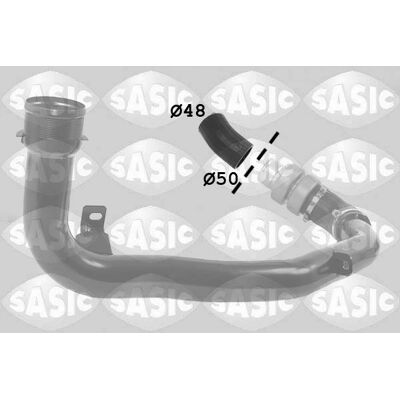 Furtun Intercooler Sasic - Compatibil cu Citroën Jumper și Fiat Ducato Furtun Intercooler Sasic - Compatibil cu Citroën Jumper și Fiat Ducato