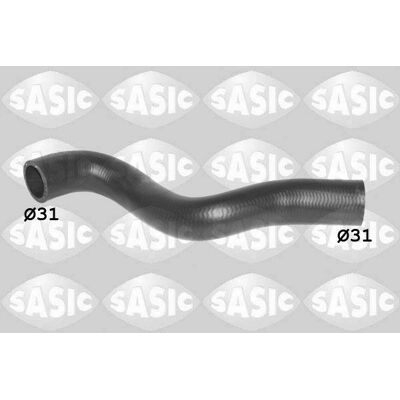 Tubo del radiatore SASIC - 3406463 per VW, Skoda, Seat - Connessione superiore Tubo del radiatore SASIC - 3406463 per VW, Skoda, Seat - Connessione superiore
