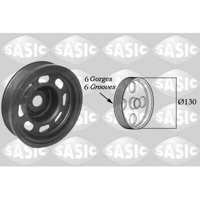SASIC 2150075 Vibrationsdæmperhjul - Hjulsvingning, Volkswagen, Audi, Seat, Skoda SASIC 2150075 Vibrationsdæmperhjul - Hjulsvingning, Volkswagen, Audi, Seat, Skoda