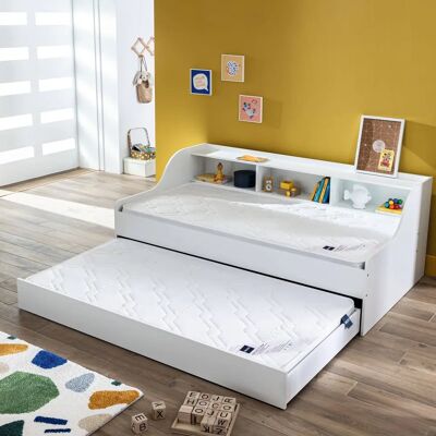 Matelas Bultex Tiroir 80x190cm Hypoallergénique Double Face - Publicité Matelas Bultex Tiroir 80x190cm Hypoallergénique Double Face - Publicité