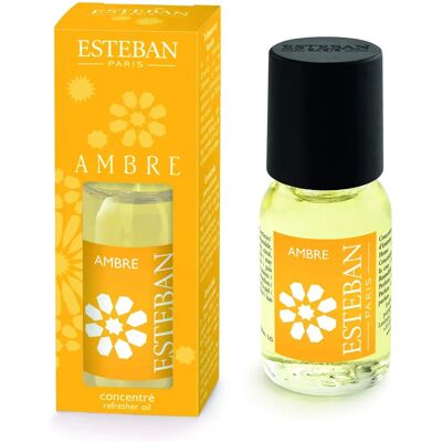 Huile Rafraîchissante Ambre Esteban - Concentré pour Diffuseurs - Publicité Huile Rafraîchissante Ambre Esteban - Concentré pour Diffuseurs - Publicité