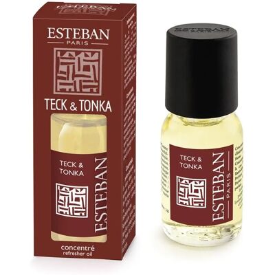 Olio Rinfrescante Esteban Teck & Tonka - Olio Rinfrescante Olio Rinfrescante Esteban Teck & Tonka - Olio Rinfrescante