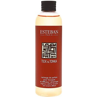 Recharge Esteban Teck & Tonka - Pour bouquet parfumé Recharge Esteban Teck & Tonka - Pour bouquet parfumé