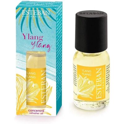 Huile diffuseur Ylang Ylang Esteban Paris - Parfum floral solaire - 15ml - Publicité Huile diffuseur Ylang Ylang Esteban Paris - Parfum floral solaire - 15ml - Publicité