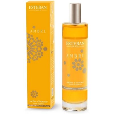 Désodorisant Esteban Paris Ambre - 75ml - Publicité Désodorisant Esteban Paris Ambre - 75ml - Publicité