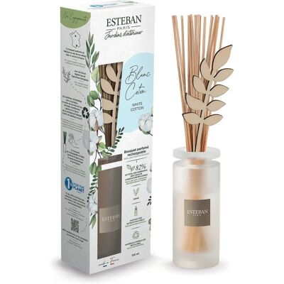Diffuseur Blanc Coton Esteban Paris - Rechargeable 100ML - Publicité Diffuseur Blanc Coton Esteban Paris - Rechargeable 100ML - Publicité