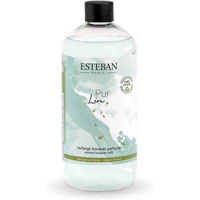 Rechargement pour Diffuseur Pur Lin Esteban - Bouteille recyclable, 4-6 semaines de parfum - Publicité Rechargement pour Diffuseur Pur Lin Esteban - Bouteille recyclable, 4-6 semaines de parfum - Publicité