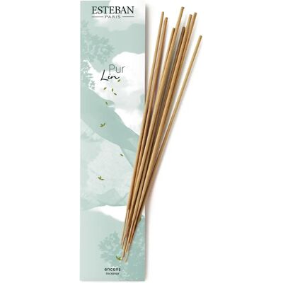 Esteban Paris - Bâtons d'encens en bambou - Pure Linen - Encens - Publicité Esteban Paris - Bâtons d'encens en bambou - Pure Linen - Encens - Publicité