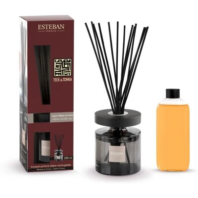 Esteban Bouquet Ellipse Teck Tonka - Parfum 200ml Esteban Bouquet Ellipse Teck Tonka - Parfum 200ml