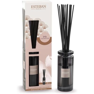 Diffuseur Bouquet Iris Cachemire Esteban - Recharge 100ml - Publicité Diffuseur Bouquet Iris Cachemire Esteban - Recharge 100ml - Publicité
