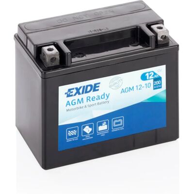 Batteria moto Exide AGM12-10 12V - 10Ah, 150A, Dimensioni 150x90x130mm Batteria moto Exide AGM12-10 12V - 10Ah, 150A, Dimensioni 150x90x130mm