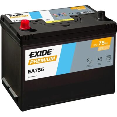 Exide Premium EA755 12V 75Ah Exide Premium EA755 12V 75Ah