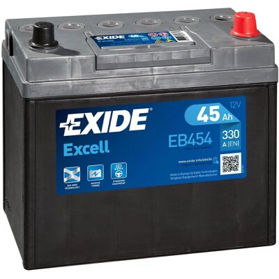 Exide Excell EB454 12V 45Ah Exide Excell EB454 12V 45Ah