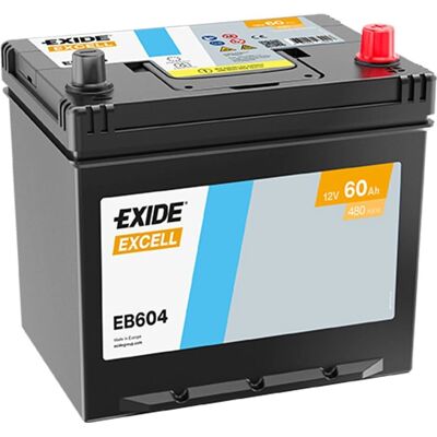 Exide 12V 60Ah EB604 Exide 12V 60Ah EB604