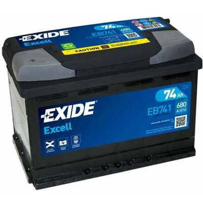 Exide Excell EB741 12V 74Ah Exide Excell EB741 12V 74Ah