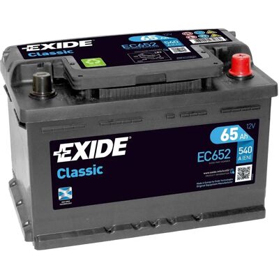 Exide 12V 65Ah EC652 Exide 12V 65Ah EC652