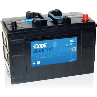 Exide 12V 110Ah Pesante Professionale EG1100 Exide 12V 110Ah Pesante Professionale EG1100