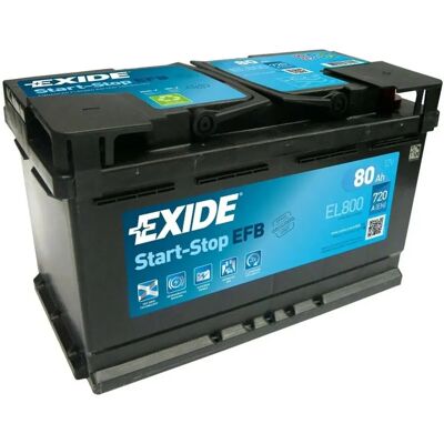 Exide 12V 80Ah EL800 Exide 12V 80Ah EL800