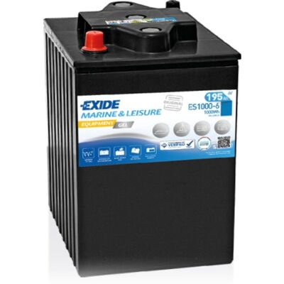 Exide Equipment Gel ES1000-6 6V 190Ah Exide Equipment Gel ES1000-6 6V 190Ah