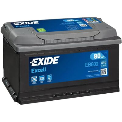 Exide Excell EB800 12V 80Ah Exide Excell EB800 12V 80Ah
