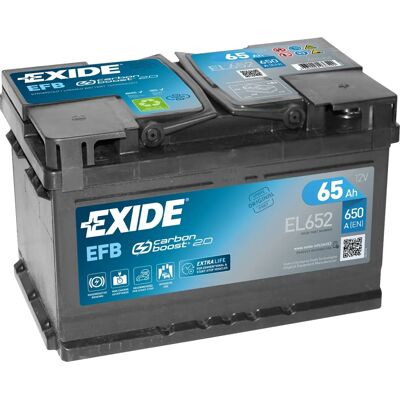 Exide 12V 65Ah EL652 Exide 12V 65Ah EL652