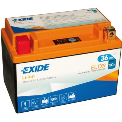 Baterie moto litio-iónová ELTX9 12V - 36 Wh, 180 A Baterie moto litio-iónová ELTX9 12V - 36 Wh, 180 A