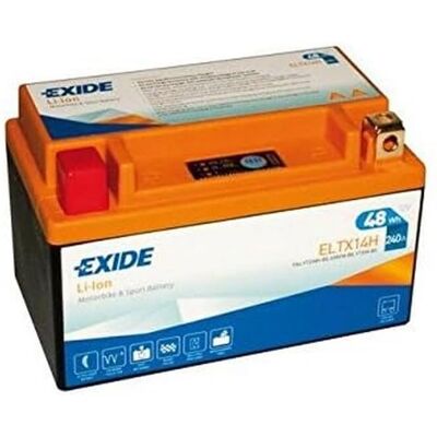 Motocyklová baterie Exide ELTX14H 12V 4Ah 240A Motocyklová baterie Exide ELTX14H 12V 4Ah 240A