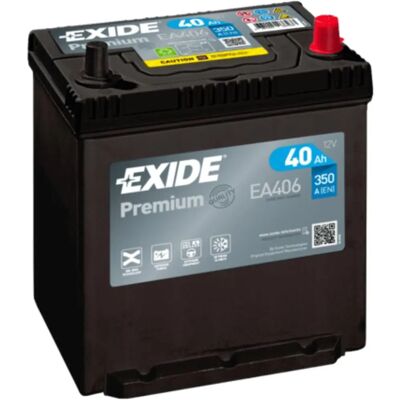 Batteria auto EXIDE EA406 - 40Ah, 12V, 350A - Prius III Batteria auto EXIDE EA406 - 40Ah, 12V, 350A - Prius III